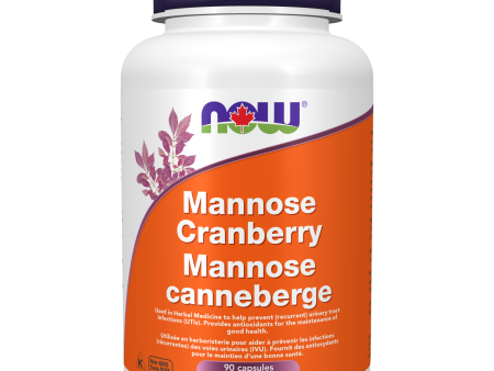 NOW® Supplements Mannose Cranberry 700mg Discount