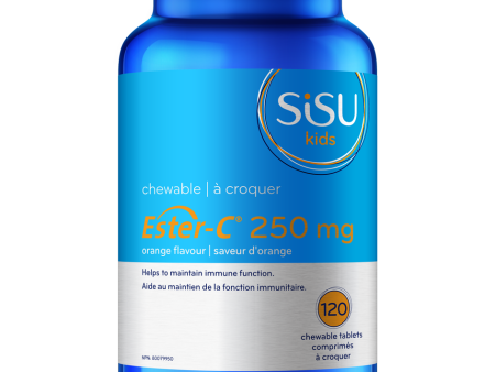 Sisu Kids Ester-C 250mg orange Online Hot Sale