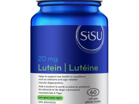 Sisu Lutein 20mg softgels Fashion