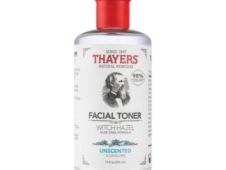 Thayers - Facial Toner, witch hazel, unscented, 355ml on Sale