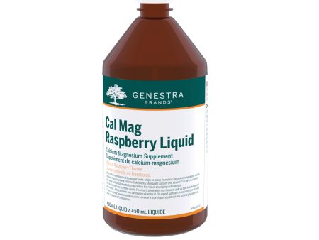 Genestra Cal Mag Raspberry Liquid, Calcium-Magnesium Supplement, Raspberry Flavour Discount