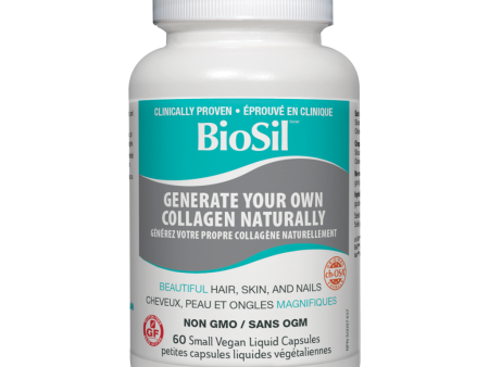 BioSil™ Choline-Stabilized Orthosilicic Acid® Hair • Skin • Nails Liquid vegetarian capsules Discount