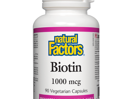 Biotin  1000 mcg Vegetarian Capsules Hot on Sale