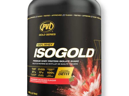 PVL Gold ISOGOLD Protein Strawberry Milkshake Online Sale