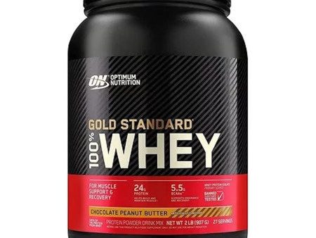 Optimum Nutrition Gold Standard 100% Whey Chocolate Peanut Butter Sale