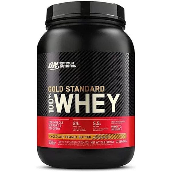 Optimum Nutrition Gold Standard 100% Whey Chocolate Peanut Butter Sale