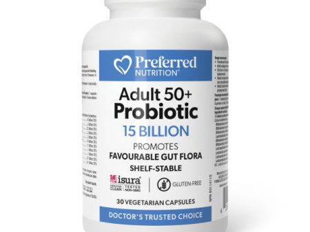 Preferred Nutrition Adult 50+ Probiotic 15 Billion Online