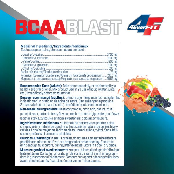 4EverFit BCAA Blast Fruit Quencher Online Sale