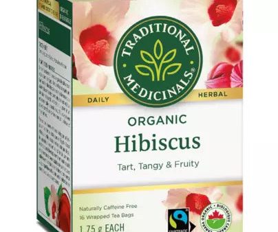 Traditional Medicinals® Hibiscus Organic herbal tea Hot on Sale