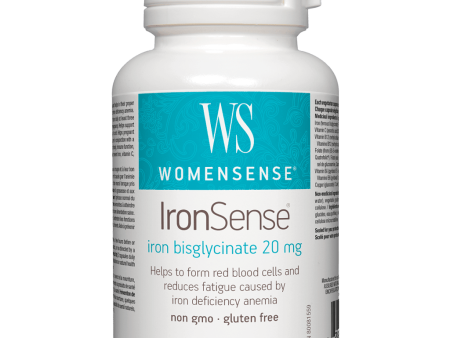 IronSense® iron bisglycinate 20 mg Vegetarian Capsules Online