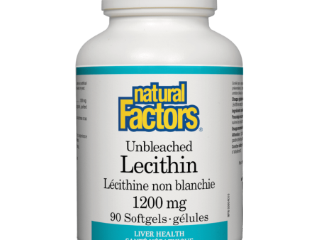 Unbleached Lecithin  1200 mg Softgels For Discount