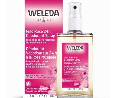 Weleda - Wild Rose 24h Deodorant Spray, wild rose extracts, 100ml Online