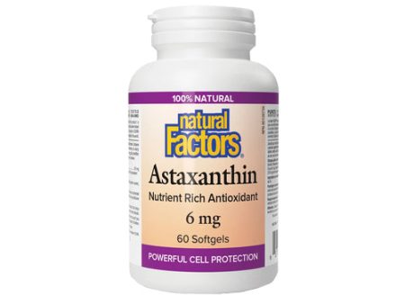 Natural Factors Astaxanthine 6 mg Softgels Online