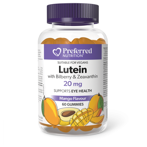 Preferred Nutrition Lutein with Bilberry & Zeaxanthin Gummies For Cheap