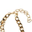 Polished Gold Chain Belt Fashion