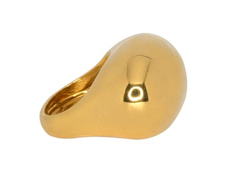 Large Gold Dome Ring Supply