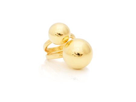 Double Ball Adjustable Ring Online now