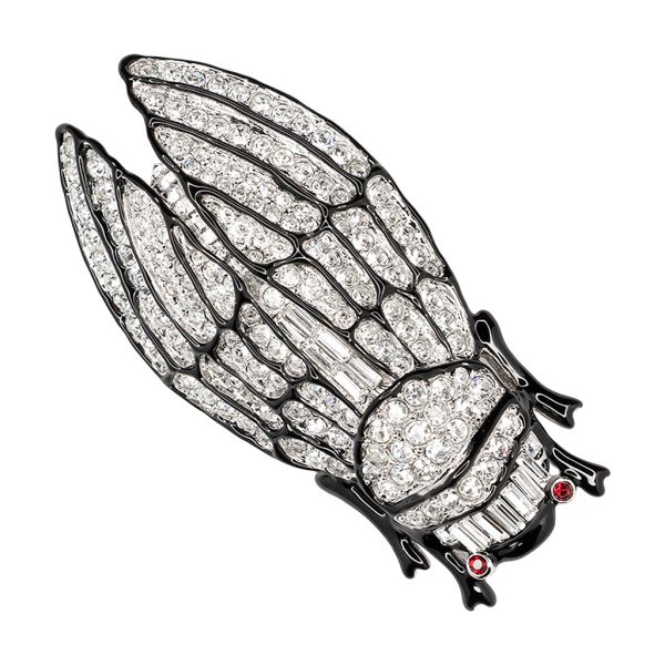 Crystal Cicada Brooch Online Sale