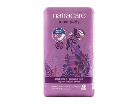 Natracare® Night Time Natural Maxi Pads For Discount