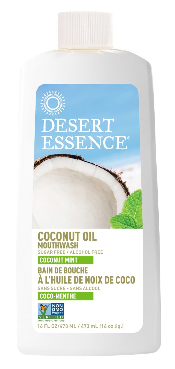 Desert Essence Coconut Oil Mouthwash Coconut Mint Online Sale