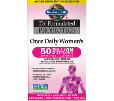 Garden of Life Dr. Formulated Probiotics Once Daily Women s 50 Billion Online Hot Sale