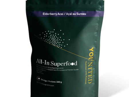 All-In Superfood Elderberry Acai drink mix Hot on Sale