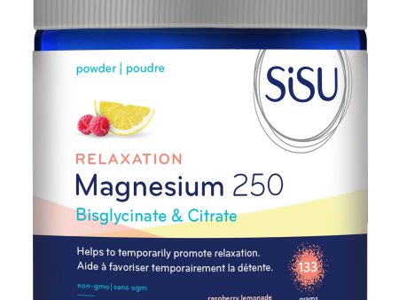 Sisu Relaxation Blend Magnesium 250 powder For Cheap