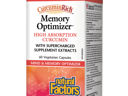 Memory Optimizer High Absorption Curcumin, CurcuminRich™ Vegetarian Capsules Online Sale