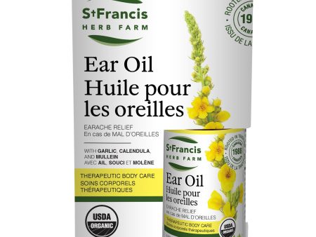 St Francis Herb Farm Ear Oil Earache Relief Fashion