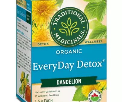 Traditional Medicinals® EveryDay Detox® Organic Dandelion herbal tea Hot on Sale