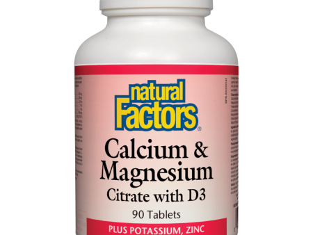 Calcium & Magnesium Citrate with D3  Plus Potassium, Zinc & Manganese  Tablets Hot on Sale