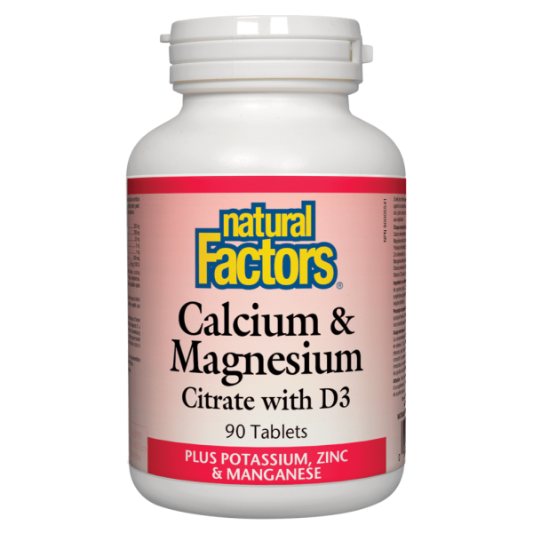 Calcium & Magnesium Citrate with D3  Plus Potassium, Zinc & Manganese  Tablets Hot on Sale