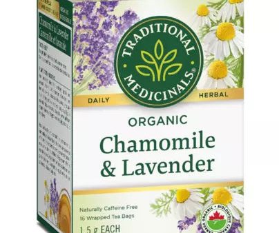 Traditional Medicinals® Organic Chamomile and Lavender herbal tea Fashion