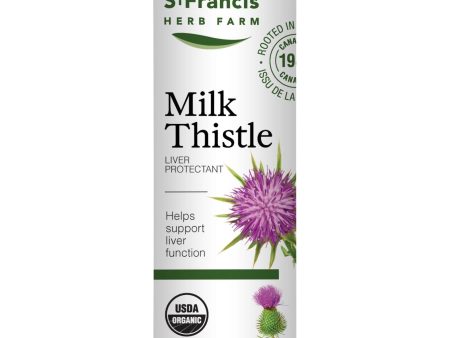 St Francis Herb Farm Milk Thistle Liver Protectant Tincture Fashion