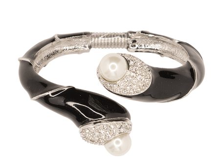 Black And Pearl Bracelet Cheap