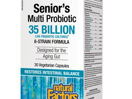 Senior s Multi Probiotic 35 Billion Live Probiotic Cultures Vegetarian Capsules Online