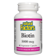 Biotin  5000 mcg Vegetarian Capsules on Sale