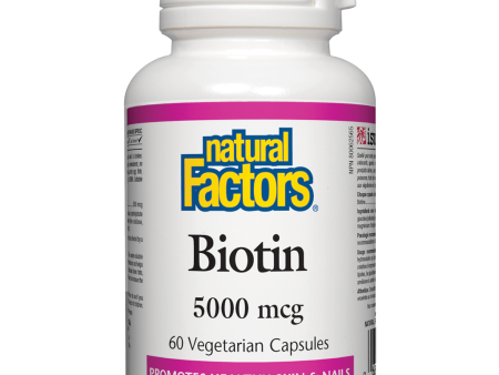 Biotin  5000 mcg Vegetarian Capsules on Sale