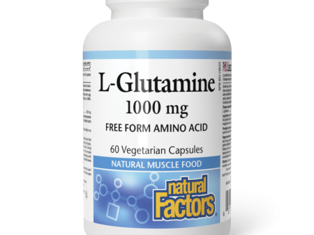 L-Glutamine 1000 mg Vegetarian Capsules Hot on Sale