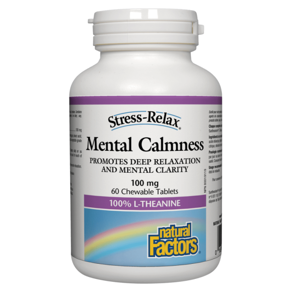 Mental Calmness® 100 mg, Stress-Relax® Chewable Tablets Online Hot Sale