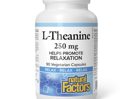 Natural Factors L-Theanine 250 mg Relax Vegetarian Capsules Sale