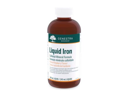 Genestra Liquid Iron, Colloidal Mineral Formula, Natural Raspberry Flavour Hot on Sale