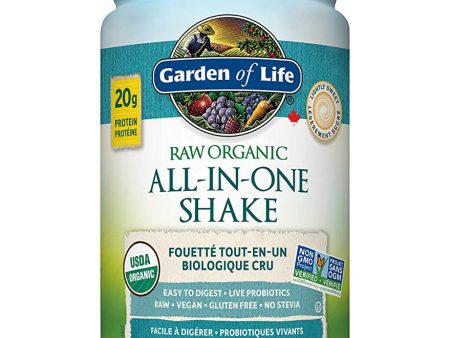 Garden of Life Raw Organic All-in-One Shake, Lightly Sweet,1038g Sale