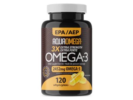 AquaOmega  3X Extra Strength Omega3 EPA 2452mg Online now