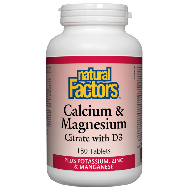 Calcium & Magnesium Citrate with D3  Plus Potassium, Zinc & Manganese  Tablets Hot on Sale