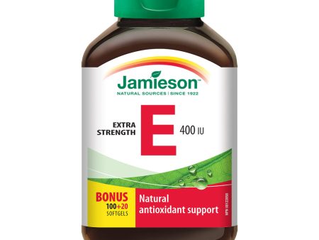 Jamieson Vitamin E 400 IU 268 mg AT Sale