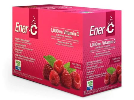 Ener-C 1,000mg Vitamin C with Mineral Ascorbates, raspberry flavour Online Sale