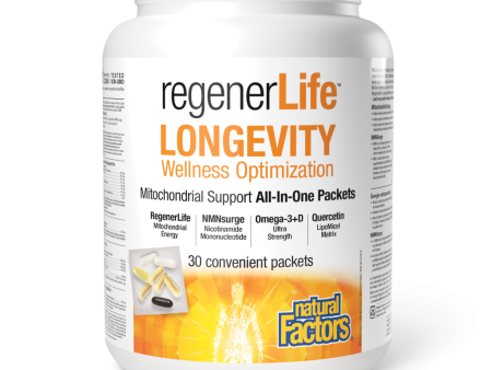 RegenerLife Longevity Wellness Optimization Packets Supply