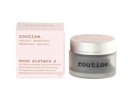 Routine Moon sisters natural deodorant cream For Sale