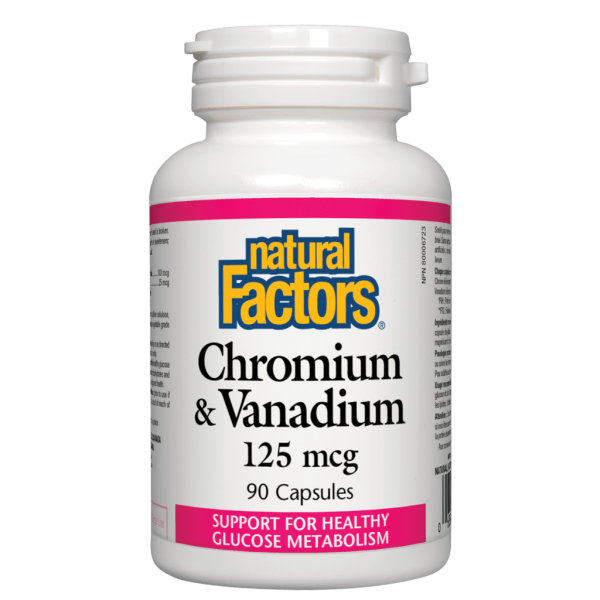 Chromium & Vanadium  125 mcg Capsules Online Sale